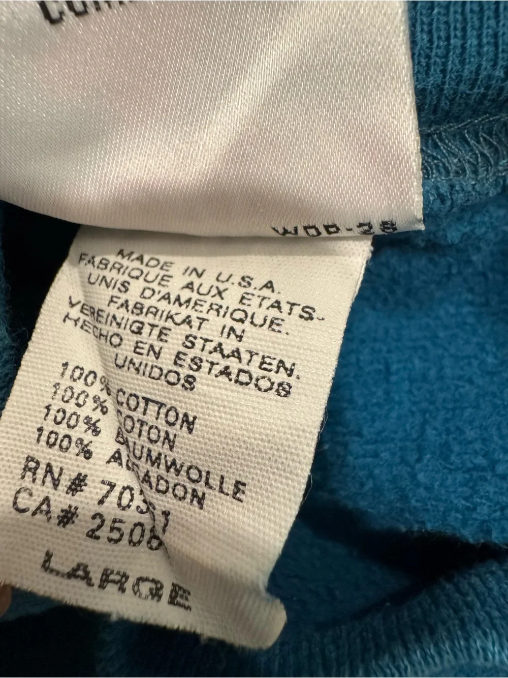 Vintage Disney Winnie the Pooh Teal Crewneck Sweatshirt Kids Large
